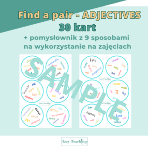 FIND A PAIR – ADJECTIVES