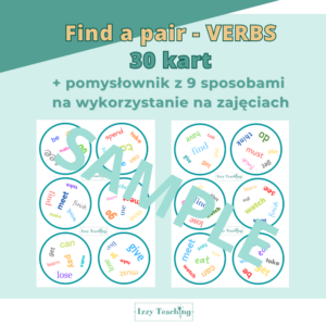 FIND A PAIR – VERBS