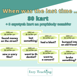 Karty When was the last time…?