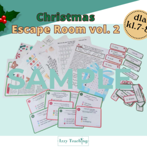 Christmas Escape Room vol. 2 dla klas 7-8