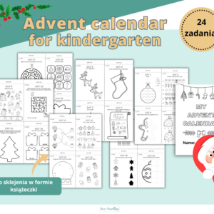 Advent Calendar for kindergarten