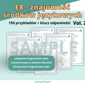 E8 Środki językowe mix vol. 2