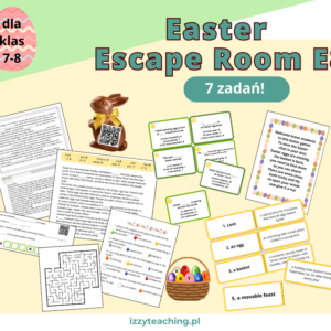 Easter Escape Room dla klas 7-8