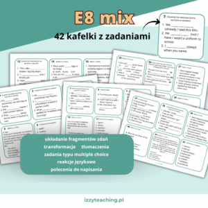 E8 Mix zadań egzaminacyjnych